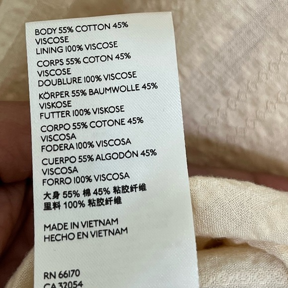 Free People Tara Twist Mini Dress Large Vanilla Cake - Picture 7 of 11